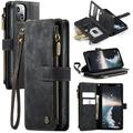 iPhone 15 Caseme C30 Multifunctional Wallet Case - Black