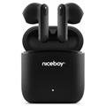 Niceboy Hive Beans True Wireless Headphones (Open-Box Satisfactory) - Black