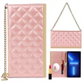 iPhone 13 Pro Wallet Case with Makeup Mirror