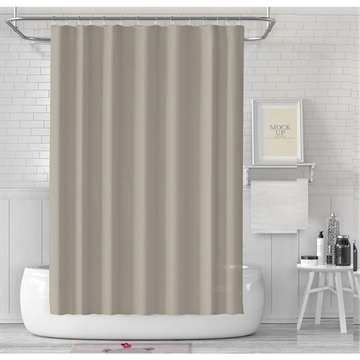 006 PEVA Shower Curtain - 180x180cm - Beige