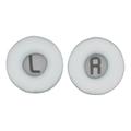 1 Pair Soft Earpads Foam Ear Pads Cushion Cover for JBL Tune 500BT 600BTNC T450BT Headphones - White