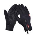 B-Forest Windproof Touchscreen Gloves - L - Black
