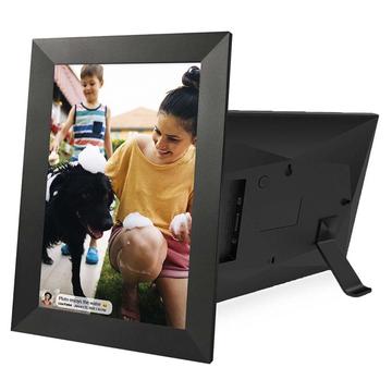 10.1" HD WiFi Digital Photo Frame with Wireless Photo/Video Transfer - Black