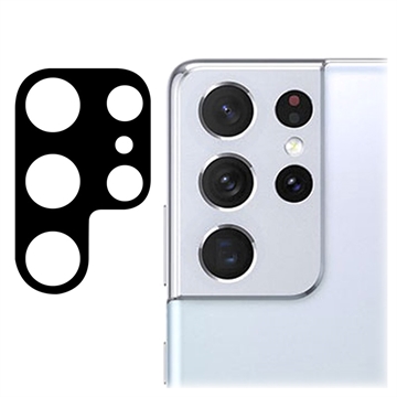 Samsung Galaxy S22 Ultra 5G Camera Lens Tempered Glass Protector - Black