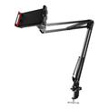 360° Long Arm Phone & Tablet Holder - 3.5"-10.6" - Black