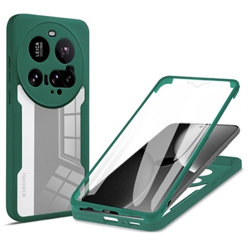 Xiaomi 15 Ultra 360 Protection Series Case - Green / Clear