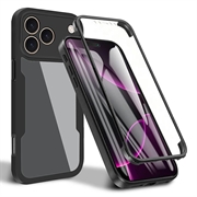 iPhone 17 Pro 360 Protection Series Case - Black / Clear