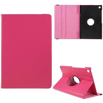 Samsung Galaxy Tab S6 Lite 360 Rotary Folio Case - Hot Pink