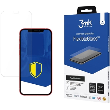 iPhone 12 Mini 3MK FlexibleGlass Hybrid Screen Protector - 7H - Transparent
