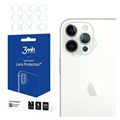 3MK Hybrid iPhone 12 Pro Max Camera Lens Tempered Glass Protector - 4 Pcs.