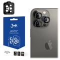 3MK Lens Protection Pro iPhone 14 Pro/14 Pro Max Camera Protector - Graphite