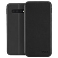3Sixt SlimFolio Samsung Galaxy S10 Flip Case - Black