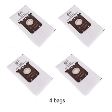 4 Pcs. Vacuum Cleaner Bags for Electrolux UltraOne series (e.g. EUOC9GREEN) - incl. Filter