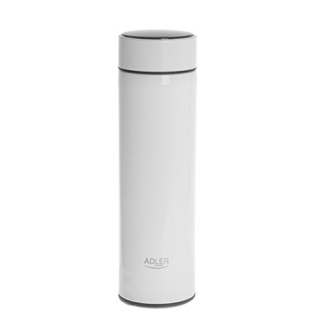 Adler AD 4506w Thermal flask LED 473ml - white