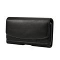 6.3-6.9 inch Horizontal Style Universal PU Leather Case with Belt Clip for Men, Size: 17.5 x 8.7 x 1.8cm