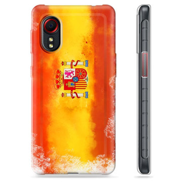 Samsung Galaxy Xcover 5 TPU Case - Spanish Flag