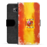Samsung Galaxy S8+ Premium Flip Case - Spanish Flag