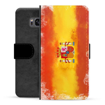 Samsung Galaxy S8+ Premium Flip Case - Spanish Flag