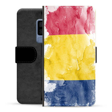 Samsung Galaxy S9 Premium Flip Case - Romanian Flag