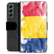 Samsung Galaxy S22+ 5G Premium Flip Case - Romanian Flag