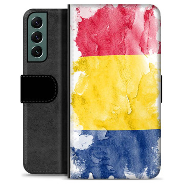 Samsung Galaxy S22+ 5G Premium Flip Case - Romanian Flag