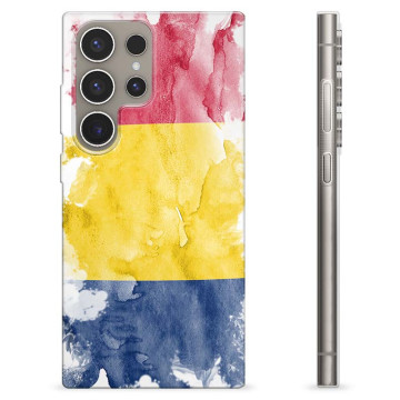Samsung Galaxy S24 Ultra TPU Case - Romanian Flag