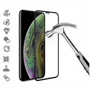 iPhone 11 Pro/XS 9D Full Cover Tempered Glass Screen Protector - Black Edge