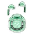 ACEFAST T8 / AT8 Crystal (2) Color Bluetooth Earbuds Lightweight Wireless Headset for Work - Green