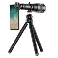 APEXEL APL-JS60XJJ09 60X Monocular Telescope Mobile Telephoto Lens + Tripod for Cell Phone