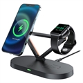 Acefast E9 Wireless Charging Station with Mood Light - 45W - Black