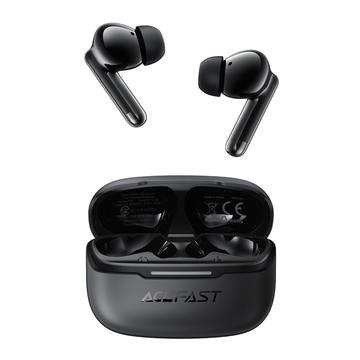 Acefast W5 Hybrid-ANC TWS Earphones - Bluetooth 5.4 - Black