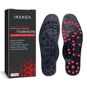 Acupressure Insoles with Magnet - Adjustable Size