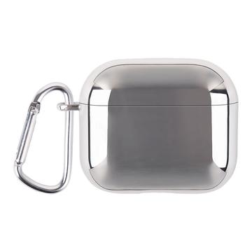 AirPods 4 Electroplated Plastic Case - Silver
