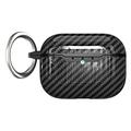 AirPods Pro 3 TPU Case with Carabiner - Carbon Fiber