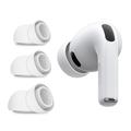 AirPods Pro 3 Tech-Protect Silicone Ear Tips - S, M, L (Open Box - Excellent) - White