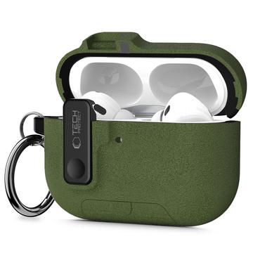 Airpods Pro 3 Tech-Protect Slim Hook Case - Olive Green