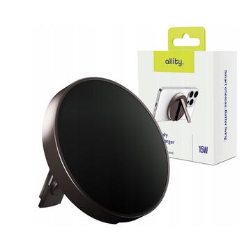 Allity AWC-210 2-in-1 15W Wireless Charger - Graphite