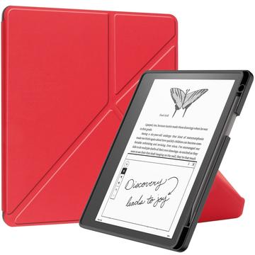 Amazon Kindle Scribe Origami Stand Folio Case - Red