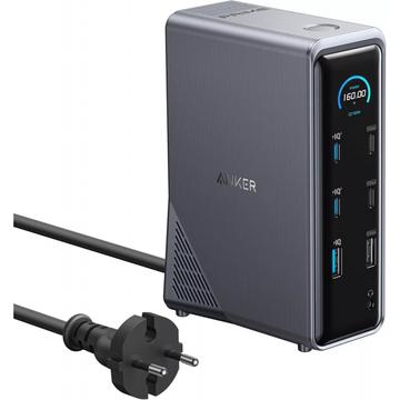 Anker Prime 737 14-in-1 USB-C Docking Station - Black