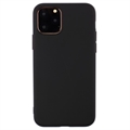 iPhone 15 Pro Max Anti-Fingerprint Matte TPU Case - Black
