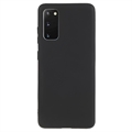 Anti-Fingerprint Matte Samsung Galaxy S20 TPU Case - Black
