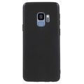 Anti-Fingerprint Matte Samsung Galaxy S9 TPU Case - Black