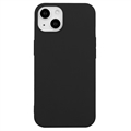 Anti-Fingerprint Matte iPhone 14 Plus TPU Case - Black