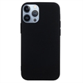 Anti-Fingerprint Matte iPhone 14 Pro Max TPU Case - Black