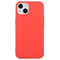 iPhone 15 Anti-Fingerprint Matte TPU Case - Red