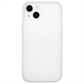 iPhone 15 Anti-Fingerprint Matte TPU Case - White