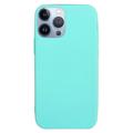 Anti-Fingerprint Matte iPhone 14 Pro Max TPU Case - Baby Blue