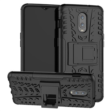 Anti-Slip OnePlus 6T Hybrid Case with Stand