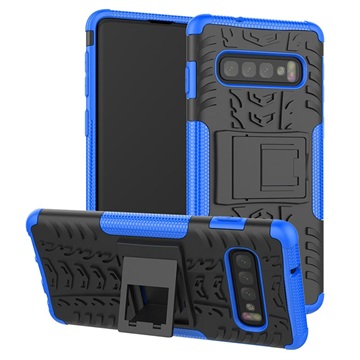 Anti-Slip Samsung Galaxy S10+ Hybrid Case with Stand