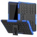 iPad 10.2 2019/2020 Anti-Slip Hybrid Case with Kickstand - Blue / Black